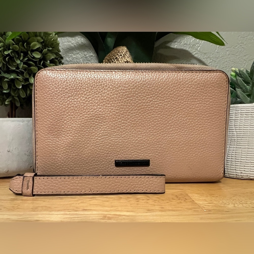 Rebecca Minkoff Tan Leather Wallet/Wristlet